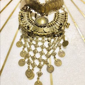 Anthropologie Statement Extra Large Bib Necklace